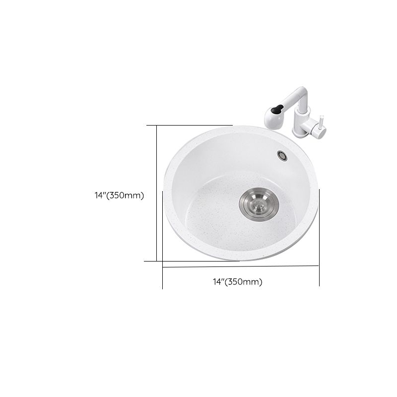 Single Bowl Kitchen Sink Modern Quartz Kitchen Sink with Round Shape Clearhalo 'Home Improvement' 'home_improvement' 'home_improvement_kitchen_sinks' 'Kitchen Remodel & Kitchen Fixtures' 'Kitchen Sinks & Faucet Components' 'Kitchen Sinks' 'kitchen_sinks' 1200x1200_733f7019-c554-410b-89dc-56271092727d