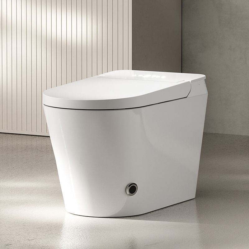 Contemporary Elongated Toilet Seat Bidet White Heated Seat Bidet Seat Clearhalo 'Bathroom Remodel & Bathroom Fixtures' 'Bidets' 'Home Improvement' 'home_improvement' 'home_improvement_bidets' 'Toilets & Bidets' 1200x1200_7350c6a7-a078-4b91-a9f2-5d9af91a5655