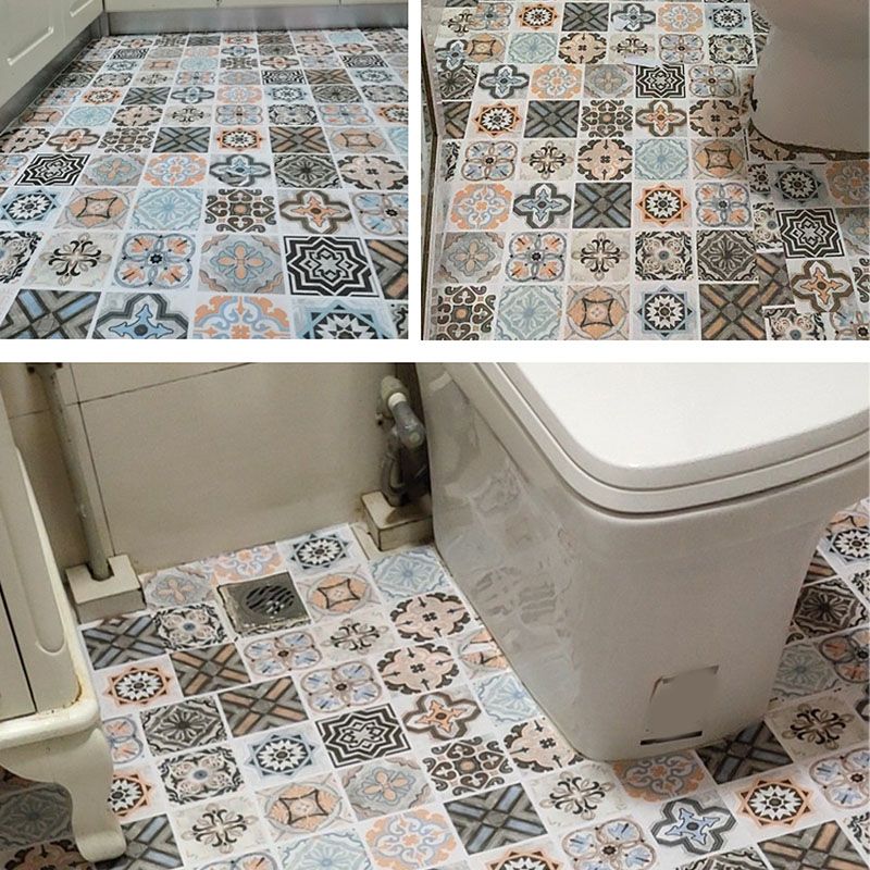 Modern Peel and Stick Tiles Plastic Single Tile Peel & Stick Mosaic Tile Clearhalo 'Flooring 'Home Improvement' 'home_improvement' 'home_improvement_vinyl_flooring' 'Vinyl Flooring' 'vinyl_flooring' Walls and Ceiling' 1200x1200_738312e3-532b-4c64-bfed-6039ef54e724