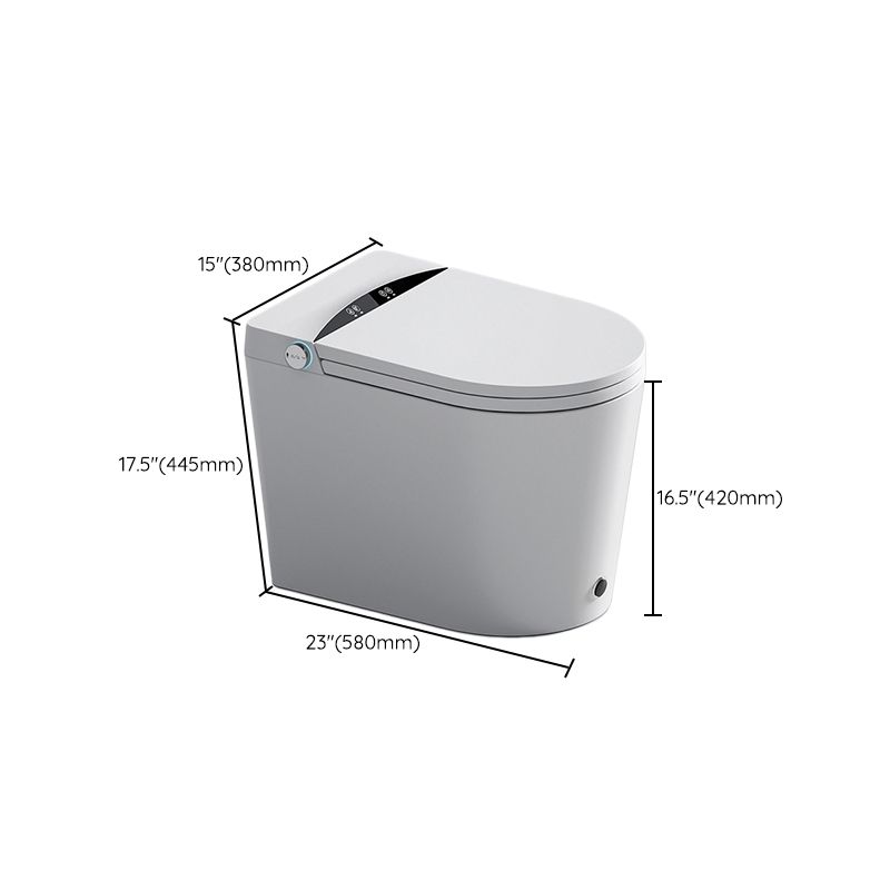 Modern Siphon Jet One Piece Toilet Bowl Heated Seat White Urine Toilet with Toilet Seat Clearhalo 'Bathroom Remodel & Bathroom Fixtures' 'Home Improvement' 'home_improvement' 'home_improvement_toilets' 'Toilets & Bidets' 'Toilets' 1200x1200_73850ee2-1d72-4019-895a-f310ca233348