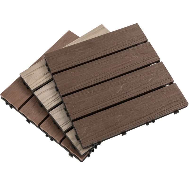 Outdoor Floor Board Stripe Composite Waterproof Square Deck Plank Clearhalo 'Home Improvement' 'home_improvement' 'home_improvement_outdoor_deck_tiles_planks' 'Outdoor Deck Tiles & Planks' 'Outdoor Flooring & Tile' 'Outdoor Remodel' 'outdoor_deck_tiles_planks' 1200x1200_738c1b01-4cbd-4bf7-ad28-6713c67b8b18