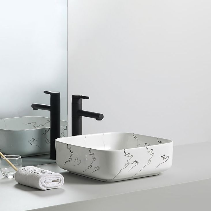 Modern Porcelain Trough Sink Oval-shape Trough Bathroom Sink Clearhalo 'Bathroom Remodel & Bathroom Fixtures' 'Bathroom Sinks & Faucet Components' 'Bathroom Sinks' 'bathroom_sink' 'Home Improvement' 'home_improvement' 'home_improvement_bathroom_sink' 1200x1200_73d1df96-cf16-4ec2-acec-1f00d2631a5d