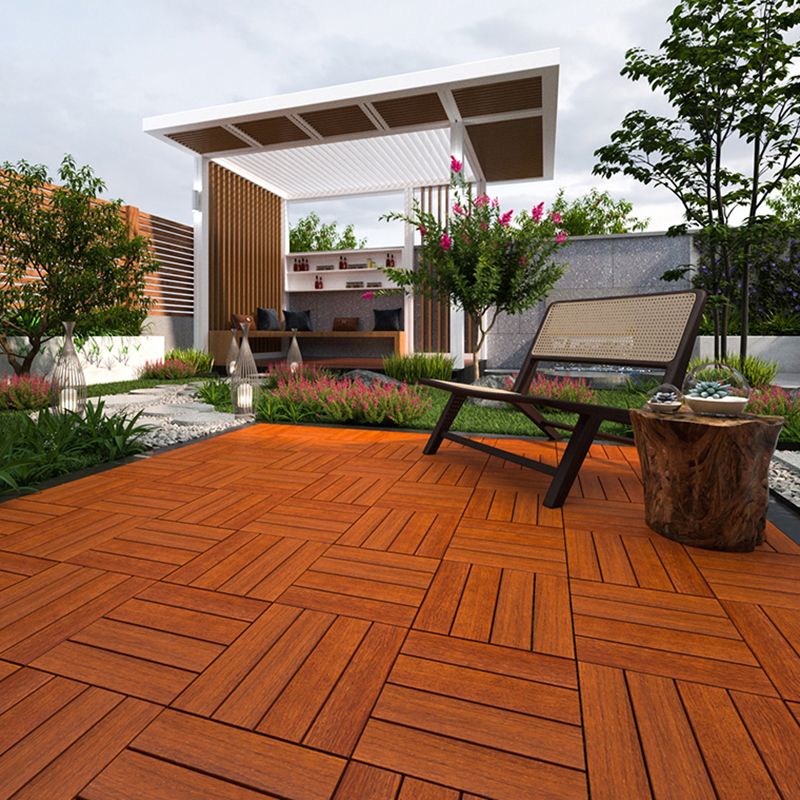 Outdoor Laminate Floor Wooden Square Scratch Resistant Stripe Composite Laminate Floor Clearhalo 'Flooring 'Home Improvement' 'home_improvement' 'home_improvement_laminate_flooring' 'Laminate Flooring' 'laminate_flooring' Walls and Ceiling' 1200x1200_7495d522-de7c-48b3-b297-7fc3f4682973