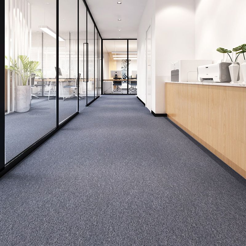 Carpet Tile Non-Skid Fade Resistant Solid Color Self Peel and Stick Carpet Tiles Clearhalo 'Carpet Tiles & Carpet Squares' 'carpet_tiles_carpet_squares' 'Flooring 'Home Improvement' 'home_improvement' 'home_improvement_carpet_tiles_carpet_squares' Walls and Ceiling' 1200x1200_74c36b3a-ae48-4107-a131-5151ba480bbf