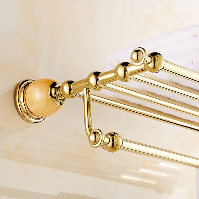 Polished Gold Bathroom Set Metal Bathroom Accessories Hardware Set Clearhalo 'Bathroom Hardware Sets' 'Bathroom Hardware' 'Bathroom Remodel & Bathroom Fixtures' 'bathroom_hardware_sets' 'Home Improvement' 'home_improvement' 'home_improvement_bathroom_hardware_sets' 1200x1200_75a74a2e-dbf7-4b7c-bf99-d65c66fc15c5