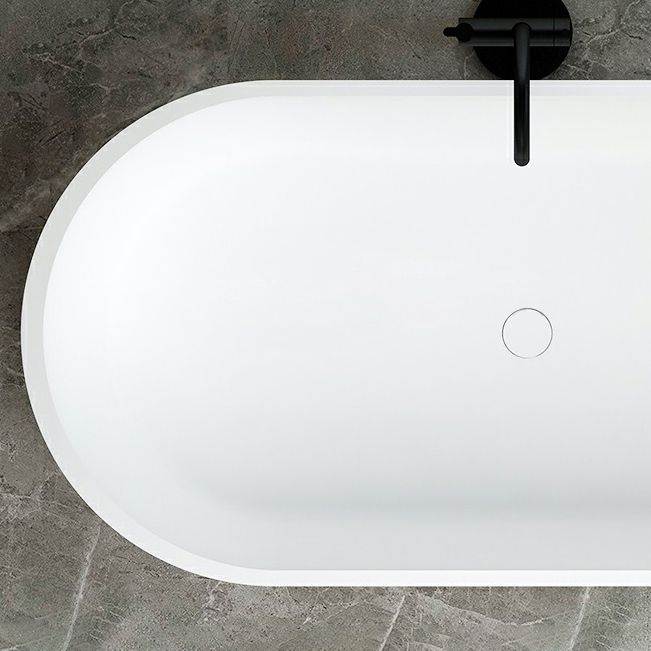 Stone Soaking Oval Bathtub Antique Finish Freestanding Bath Tub Clearhalo 'Bathroom Remodel & Bathroom Fixtures' 'Bathtubs' 'Home Improvement' 'home_improvement' 'home_improvement_bathtubs' 'Showers & Bathtubs' 1200x1200_760632af-0274-43ef-b8a7-4940ffa5ef96