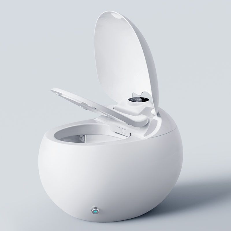 21.25" H Electronic Toilet Elongated Floor Mount Bidet in White Clearhalo 'Bathroom Remodel & Bathroom Fixtures' 'Bidets' 'Home Improvement' 'home_improvement' 'home_improvement_bidets' 'Toilets & Bidets' 1200x1200_763d4330-8533-4a39-91f1-83c6cb5c964a