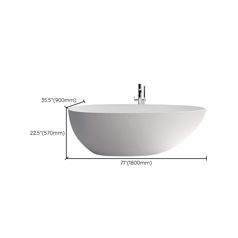 Stone Soaking Roll Top Bathtub Antique Finish Freestanding Bath Tub Clearhalo 'Bathroom Remodel & Bathroom Fixtures' 'Bathtubs' 'Home Improvement' 'home_improvement' 'home_improvement_bathtubs' 'Showers & Bathtubs' 1200x1200_7676b700-8a8f-478f-8e73-01679a0f241f