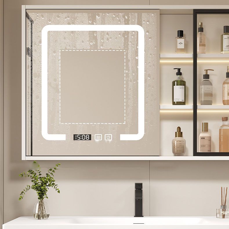 Wood White Wall Mount Vanity Set Modern with Mirror for Bathroom Clearhalo 'Bathroom Remodel & Bathroom Fixtures' 'Bathroom Vanities' 'bathroom_vanities' 'Home Improvement' 'home_improvement' 'home_improvement_bathroom_vanities' 1200x1200_76b8354b-c3f9-4cbd-a1f0-a0ed9f590e72