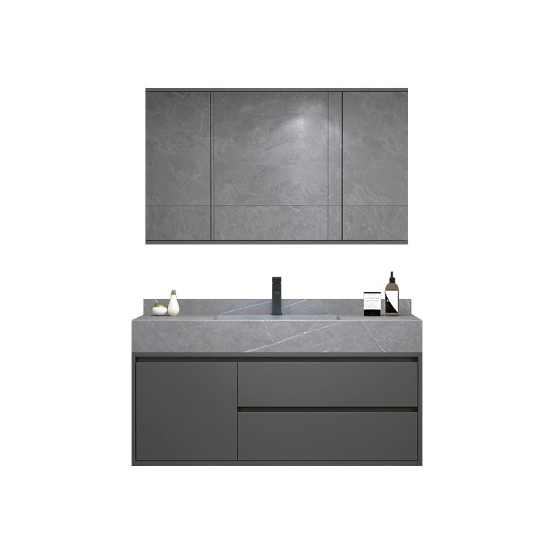 Modern Bathroom Vanity Set Wall Mount Faucet Included Bathroom Vanity Clearhalo 'Bathroom Remodel & Bathroom Fixtures' 'Bathroom Vanities' 'bathroom_vanities' 'Home Improvement' 'home_improvement' 'home_improvement_bathroom_vanities' 1200x1200_76d50afa-84f0-46dc-9936-cf6ef0fc8f35