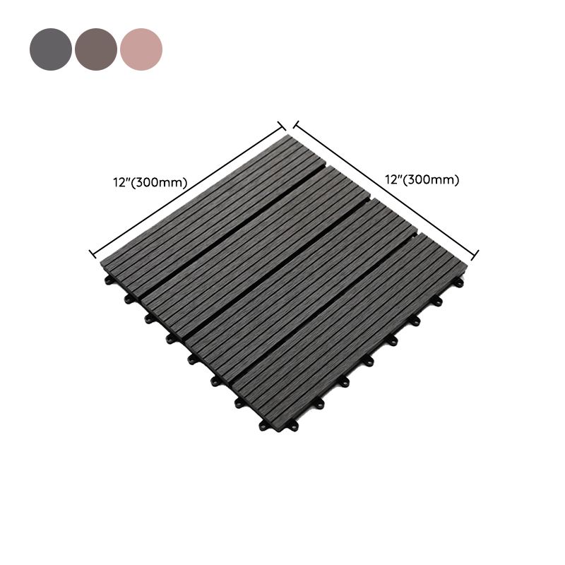 Striped Pattern Decking Tiles Interlocking Square Deck Plank Outdoor Patio Clearhalo 'Home Improvement' 'home_improvement' 'home_improvement_outdoor_deck_tiles_planks' 'Outdoor Deck Tiles & Planks' 'Outdoor Flooring & Tile' 'Outdoor Remodel' 'outdoor_deck_tiles_planks' 1200x1200_76e9abed-32dd-4b2d-9afb-ec07b796b591