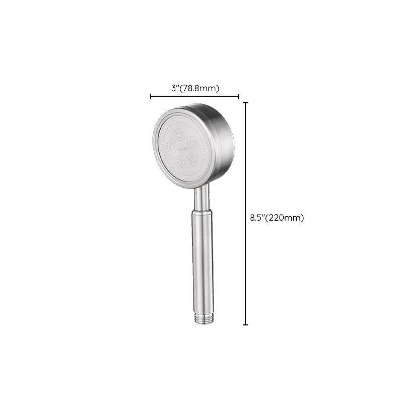 Modern Shower Head Round Handheld Water Filtration Shower Head Clearhalo 'Bathroom Remodel & Bathroom Fixtures' 'Home Improvement' 'home_improvement' 'home_improvement_shower_heads' 'Shower Heads' 'shower_heads' 'Showers & Bathtubs Plumbing' 'Showers & Bathtubs' 1200x1200_7726451f-e190-4bb7-89cc-c79618183291