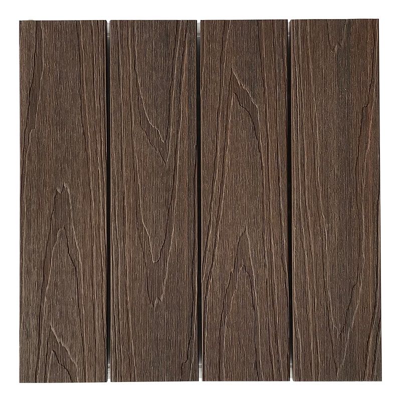 Outdoor Floor Board Wooden Square Stripe Composite Floor Patio Clearhalo 'Home Improvement' 'home_improvement' 'home_improvement_outdoor_deck_tiles_planks' 'Outdoor Deck Tiles & Planks' 'Outdoor Flooring & Tile' 'Outdoor Remodel' 'outdoor_deck_tiles_planks' 1200x1200_7746a846-5e19-4610-91d1-337ffcfa3cf7