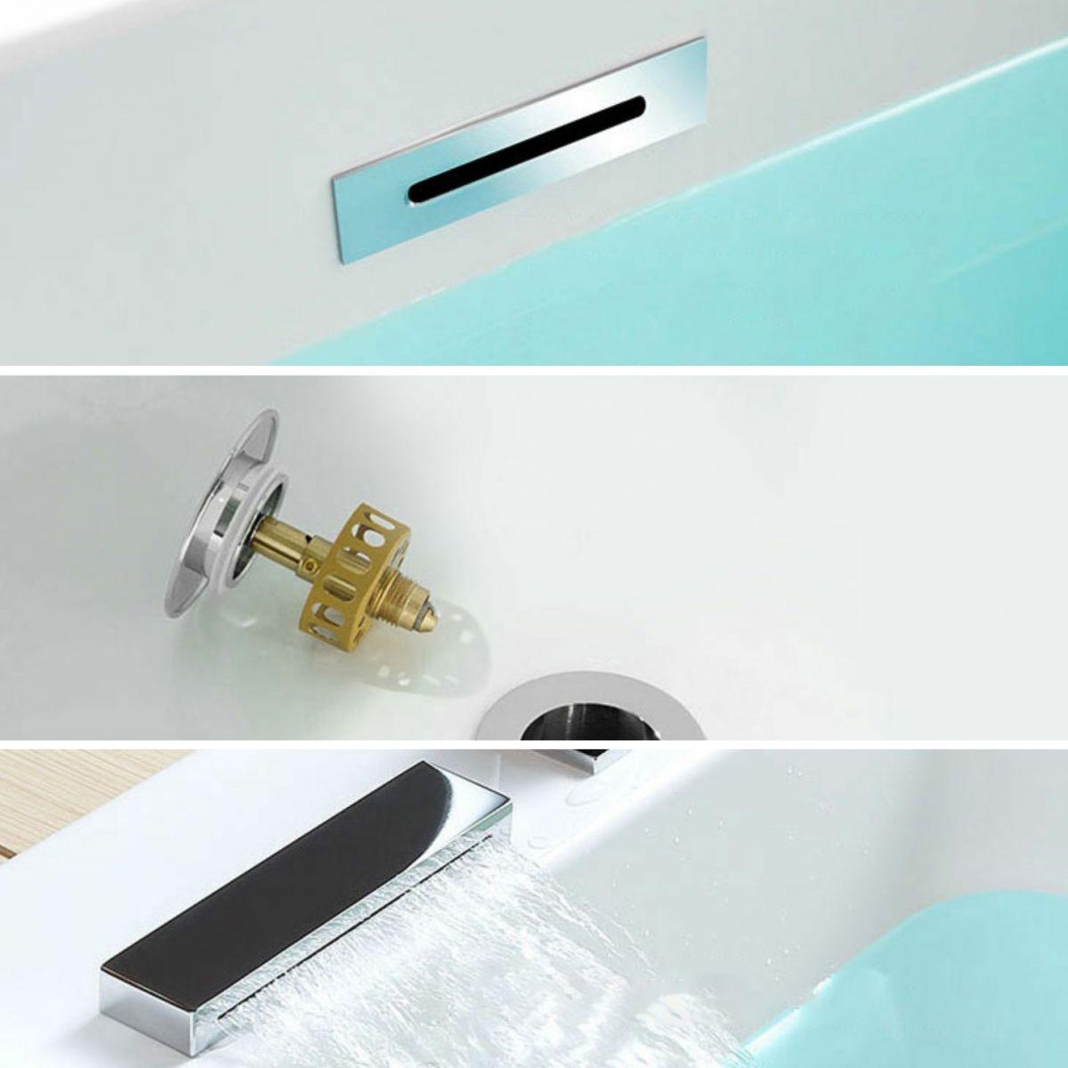 Modern Drop-in Acrylic Bathtub Rectangle Soaking/Whirlpool Bathtub Clearhalo 'Bathroom Remodel & Bathroom Fixtures' 'Bathtubs' 'Home Improvement' 'home_improvement' 'home_improvement_bathtubs' 'Showers & Bathtubs' 1200x1200_777a3420-cef4-4bae-8ac1-288966f5d2d9