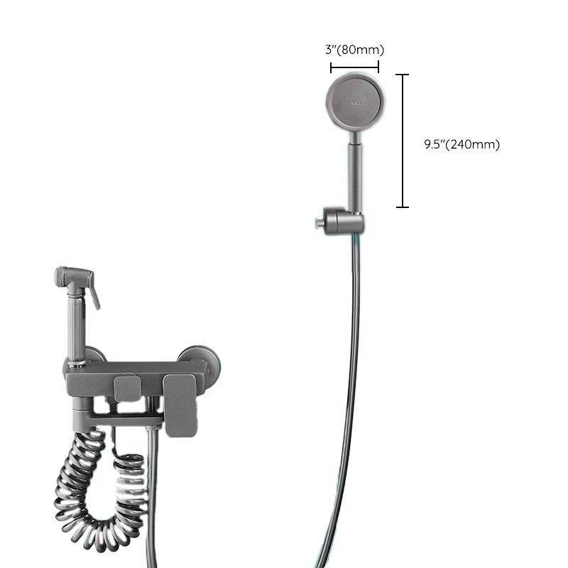 Contemporary Shower System Dual Shower Head Thermostatic Wall Mounted Shower Set Clearhalo 'Bathroom Remodel & Bathroom Fixtures' 'Home Improvement' 'home_improvement' 'home_improvement_shower_faucets' 'Shower Faucets & Systems' 'shower_faucets' 'Showers & Bathtubs Plumbing' 'Showers & Bathtubs' 1200x1200_779f1242-4b10-4dae-a6da-f298164a39b7