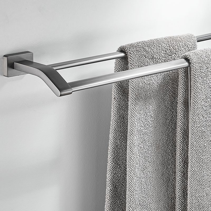 Matte Gray Bathroom Set Metal Bathroom Accessories Hardware Set Clearhalo 'Bathroom Hardware Sets' 'Bathroom Hardware' 'Bathroom Remodel & Bathroom Fixtures' 'bathroom_hardware_sets' 'Home Improvement' 'home_improvement' 'home_improvement_bathroom_hardware_sets' 1200x1200_77a1a5cf-c1f3-4c9f-8ab5-f71879fa6ead