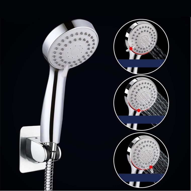 Traditional Shower Head Plain Metal Round Handheld Shower Head Clearhalo 'Bathroom Remodel & Bathroom Fixtures' 'Home Improvement' 'home_improvement' 'home_improvement_shower_heads' 'Shower Heads' 'shower_heads' 'Showers & Bathtubs Plumbing' 'Showers & Bathtubs' 1200x1200_78861653-880e-463b-99f5-c5ac81cc4962