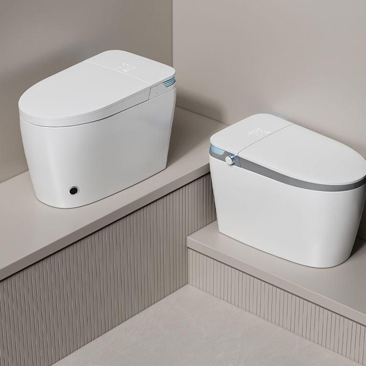 Elongated Ceramic Contemporary with Heated Seat Floor Standing Bidet Clearhalo 'Bathroom Remodel & Bathroom Fixtures' 'Bidets' 'Home Improvement' 'home_improvement' 'home_improvement_bidets' 'Toilets & Bidets' 1200x1200_78926360-c95c-4eca-ac93-34a9316a43dd