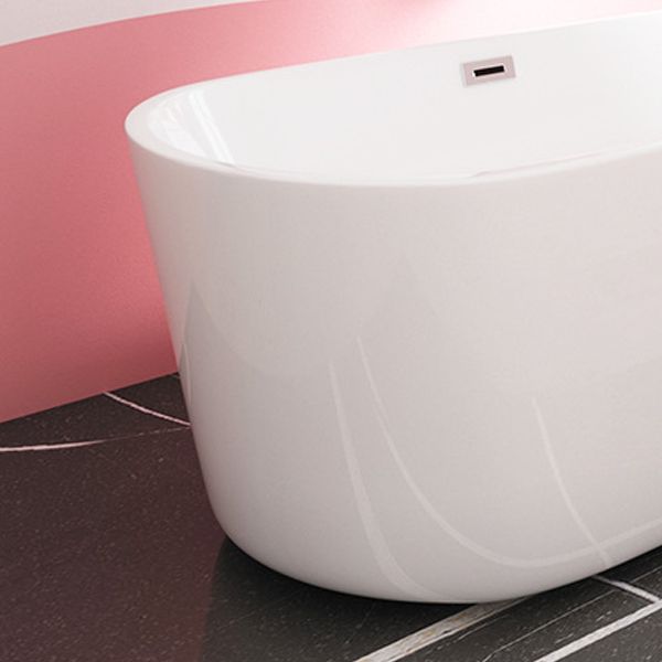 Acrylic Freestanding Bathtub Overflow Trim Soaking Bathtub , 23.62" Tall Clearhalo 'Bathroom Remodel & Bathroom Fixtures' 'Bathtubs' 'Home Improvement' 'home_improvement' 'home_improvement_bathtubs' 'Showers & Bathtubs' 1200x1200_78994d21-226d-41b9-b890-f557896c0f6c