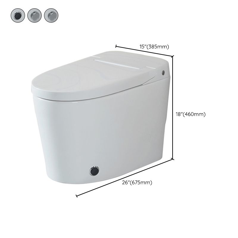 Siphon Jet Elongated Toilet Bowl Modern Flush Toilet With Seat for Bathroom Clearhalo 'Bathroom Remodel & Bathroom Fixtures' 'Home Improvement' 'home_improvement' 'home_improvement_toilets' 'Toilets & Bidets' 'Toilets' 1200x1200_78cdcdfe-d032-4533-baa4-0c12c3e4e134