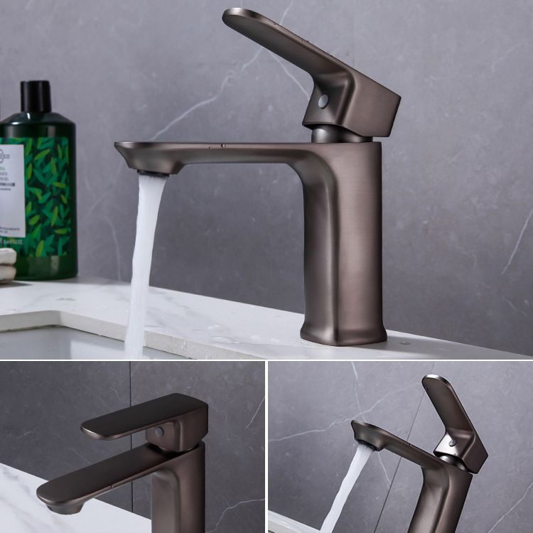 Modern Sink Faucet Pure Color Copper Vessel Sink Faucet for Bathroom Clearhalo 'bathroom_sink_faucets' 'Conjunta de Baño y Conjunta de Grifo' 'Coronamiento de Baño y Dispositivo de Baño' 'Grifo del lavabo del baño' 'Hogar' 'home_improvement' 'home_improvement_bathroom_sink_faucets' 'Mejoras para el hogar' 1200x1200_78dca218-10d8-4127-9bae-5f166cce775e