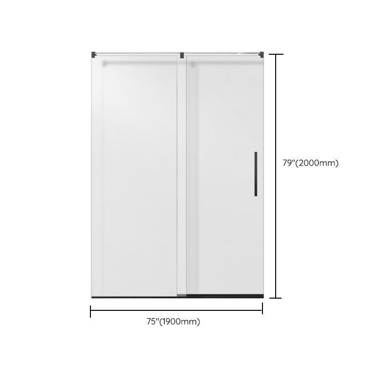 Transparent Scratch Resistant Shower Doors Hinged Shower Bath Door Clearhalo 'Bathroom Remodel & Bathroom Fixtures' 'Home Improvement' 'home_improvement' 'home_improvement_shower_tub_doors' 'Shower and Tub Doors' 'shower_tub_doors' 'Showers & Bathtubs' 1200x1200_798acce6-a8e2-44c3-b4dc-77c8254c7730