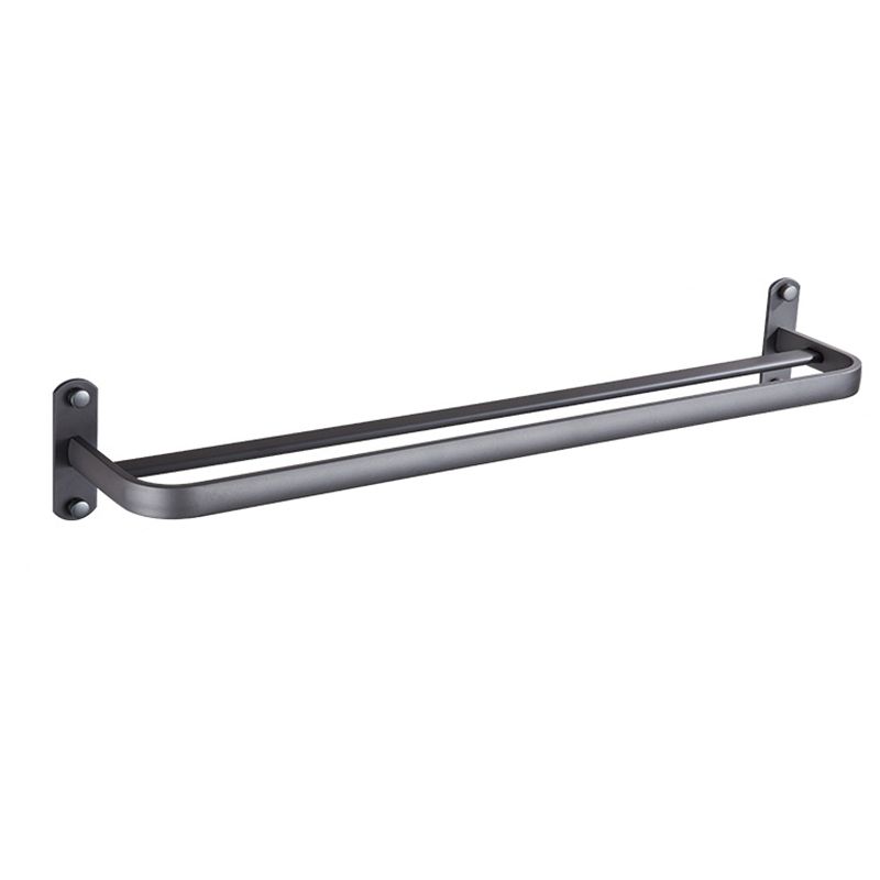 Modern Bathroom Accessory Set Matte Black/Gray Bath Shelf/Towel Bar & Paper Holder Clearhalo 'Bathroom Hardware Sets' 'Bathroom Hardware' 'Bathroom Remodel & Bathroom Fixtures' 'bathroom_hardware_sets' 'Home Improvement' 'home_improvement' 'home_improvement_bathroom_hardware_sets' 1200x1200_799885e2-9ea7-44aa-9876-fdd8fa8fcabf