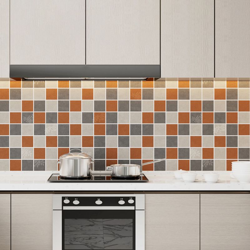 Modern Kitchen Backsplash Tile Waterproof Peel and Stick Mosaic Tile Clearhalo 'Flooring 'Home Improvement' 'home_improvement' 'home_improvement_peel_stick_blacksplash' 'Peel & Stick Backsplash Tile' 'peel_stick_blacksplash' 'Walls & Ceilings' Walls and Ceiling' 1200x1200_79ef9a24-7502-4468-80e5-a22e78f5d179