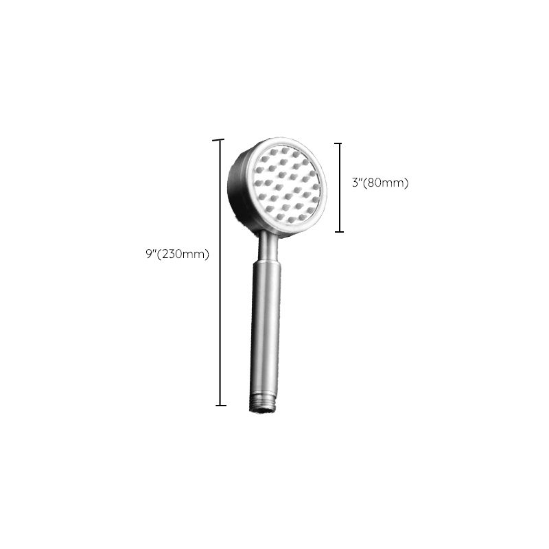 Handheld Shower Head Pressurized 304 Stainless Steel Shower Head Clearhalo 'Bathroom Remodel & Bathroom Fixtures' 'Home Improvement' 'home_improvement' 'home_improvement_shower_heads' 'Shower Heads' 'shower_heads' 'Showers & Bathtubs Plumbing' 'Showers & Bathtubs' 1200x1200_7a016115-738c-4dc7-aa1c-39cf7b6ec336