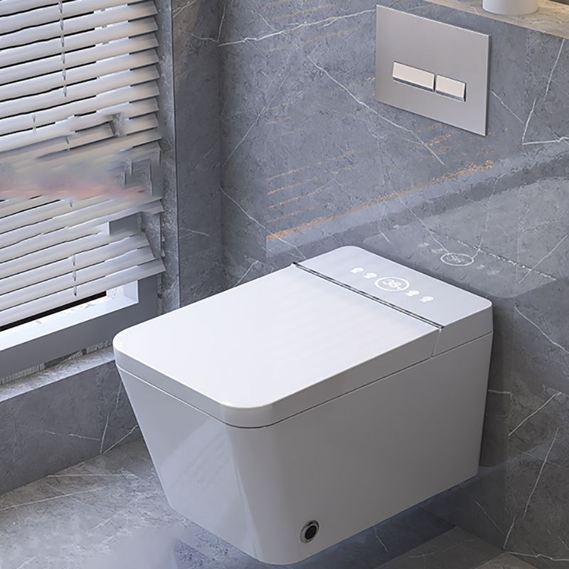 Antimicrobial Wall Mounted Bidet Smart Bidet with Heated Seat Clearhalo 'Bathroom Remodel & Bathroom Fixtures' 'Bidets' 'Home Improvement' 'home_improvement' 'home_improvement_bidets' 'Toilets & Bidets' 1200x1200_7a24b301-3895-4e40-83ef-fbe14e5e9a30