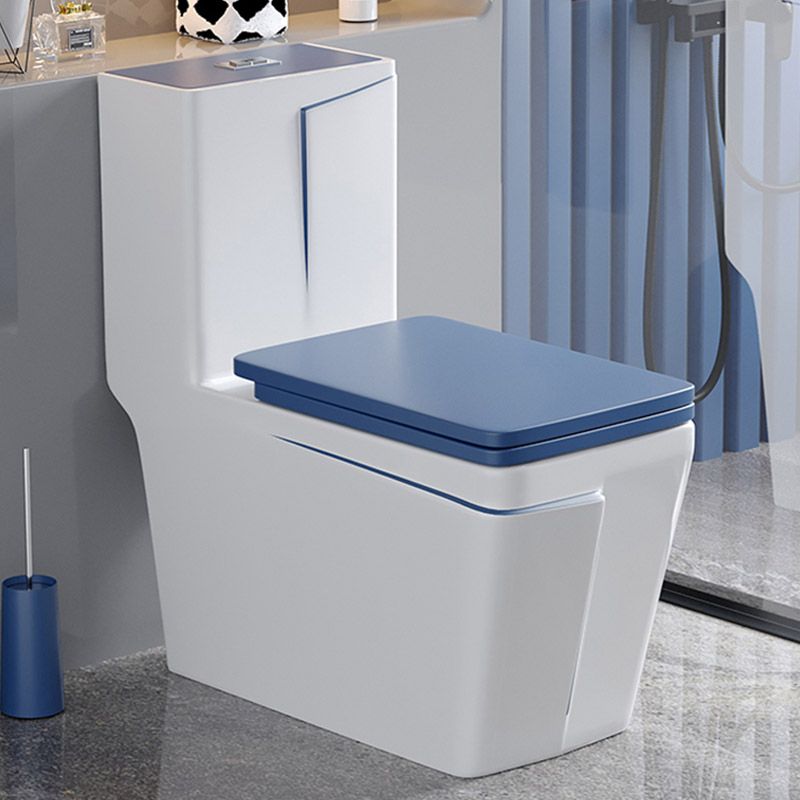 Skirted Traditional Flush Toilet Floor Mount One-Piece Toilet with Slow Close Seat Clearhalo 'Bathroom Remodel & Bathroom Fixtures' 'Home Improvement' 'home_improvement' 'home_improvement_toilets' 'Toilets & Bidets' 'Toilets' 1200x1200_7acf65cd-13e5-4414-9568-a25738495493