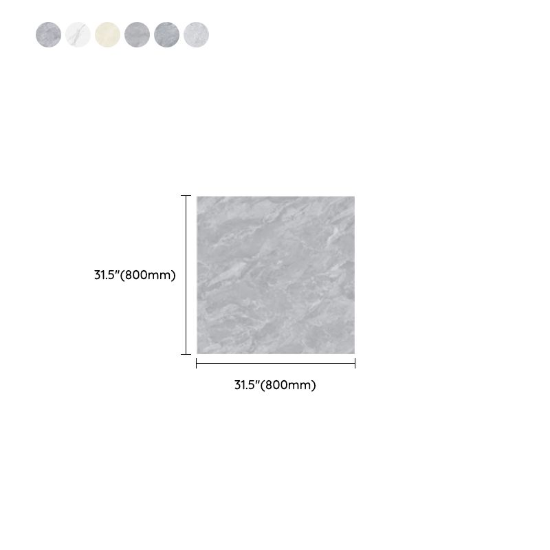 31.5" X 31.5" Square Tile Straight Edge Glazed Design Indoor Floor Tile Clearhalo 'Floor Tiles & Wall Tiles' 'floor_tiles_wall_tiles' 'Flooring 'Home Improvement' 'home_improvement' 'home_improvement_floor_tiles_wall_tiles' Walls and Ceiling' 1200x1200_7ad1b1c9-6b88-4b85-8493-c68176fb5d85