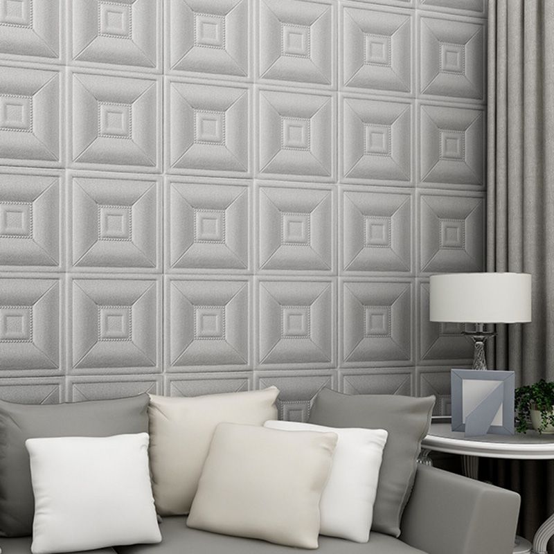 Glam Style Foam Waterproof Wall Paneling Living Room 3D Embossed Wall Paneling Clearhalo 'Flooring 'Home Improvement' 'home_improvement' 'home_improvement_wall_paneling' 'Wall Paneling' 'wall_paneling' 'Walls & Ceilings' Walls and Ceiling' 1200x1200_7b65ee42-9673-4fad-b2a3-d79aed99b1c5