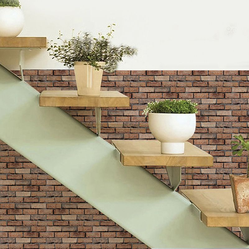 Modern Indoor Wall Floor Tile Brick Look Oilproof Peel and Stick Wall Tile Clearhalo 'Flooring 'Home Improvement' 'home_improvement' 'home_improvement_peel_stick_blacksplash' 'Peel & Stick Backsplash Tile' 'peel_stick_blacksplash' 'Walls & Ceilings' Walls and Ceiling' 1200x1200_7b775e80-e57f-46b8-9a9f-b92a4ccf0f2e