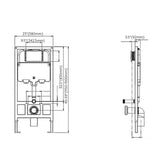 Contemporary Wall Mount Flush Toilet Slow Close Seat Included Urine Toilet for Washroom Clearhalo 'Bathroom Remodel & Bathroom Fixtures' 'Home Improvement' 'home_improvement' 'home_improvement_toilets' 'Toilets & Bidets' 'Toilets' 1200x1200_7b86b121-21e2-4644-9b7e-5e80df905626