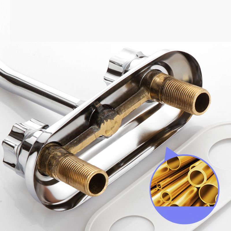 Swivel Spout Circular Faucet Brass Modern Style Bathroom Faucet Clearhalo 'bathroom_sink_faucets' 'Conjunta de Baño y Conjunta de Grifo' 'Coronamiento de Baño y Dispositivo de Baño' 'Grifo del lavabo del baño' 'Hogar' 'home_improvement' 'home_improvement_bathroom_sink_faucets' 'Mejoras para el hogar' 1200x1200_7bc71fc2-41c5-42f1-a026-b60418f13484