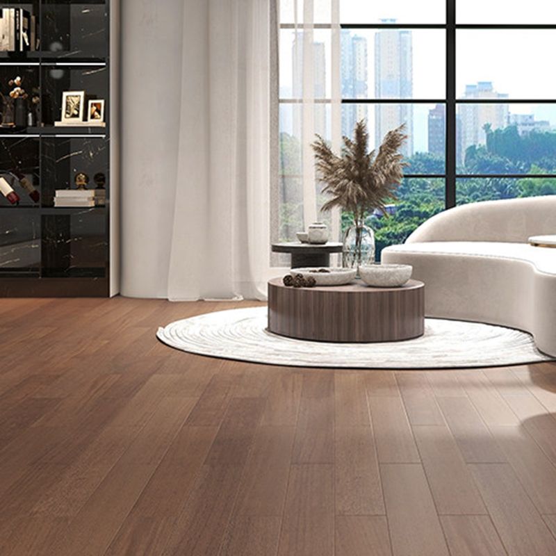 Solid Wood Side Trim Piece Walnut Modern Hardwood Deck Tiles Clearhalo 'Flooring 'Hardwood Flooring' 'hardwood_flooring' 'Home Improvement' 'home_improvement' 'home_improvement_hardwood_flooring' Walls and Ceiling' 1200x1200_7bd16a34-9eeb-4f9d-bf8d-90fd53f5cfbe