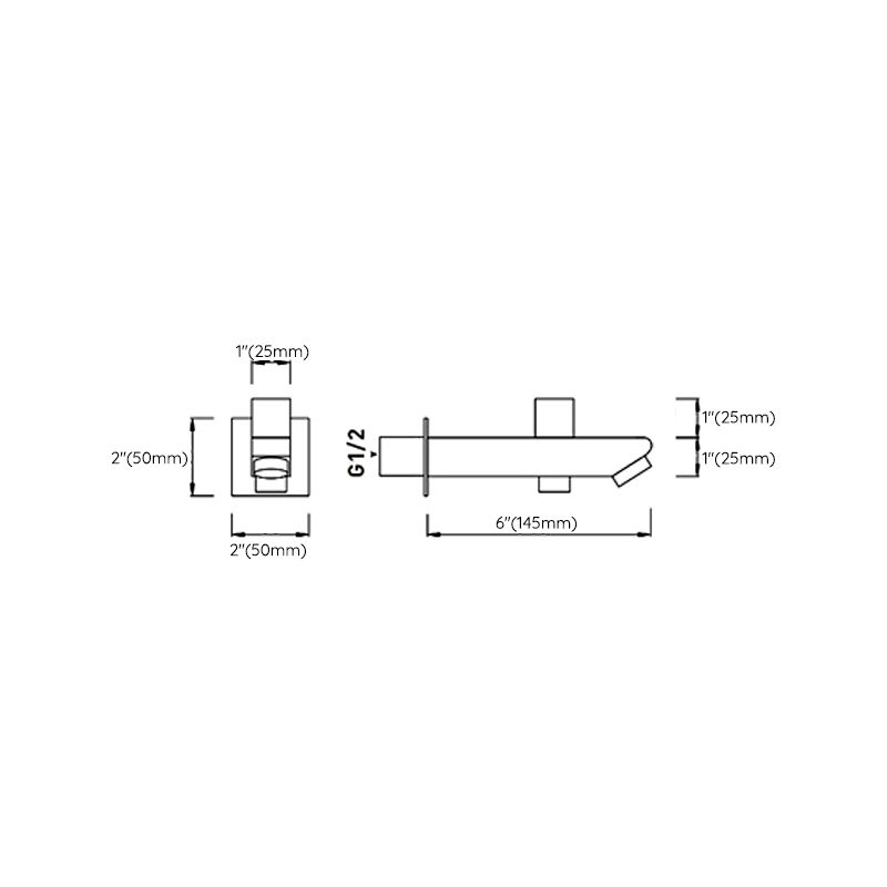 Modern Shower Trim Brass Valve Included Ceiling Mounted Shower System Clearhalo 'Bathroom Remodel & Bathroom Fixtures' 'Home Improvement' 'home_improvement' 'home_improvement_shower_faucets' 'Shower Faucets & Systems' 'shower_faucets' 'Showers & Bathtubs Plumbing' 'Showers & Bathtubs' 1200x1200_7bdc6c71-5f73-41cf-ac4c-6167ced25762