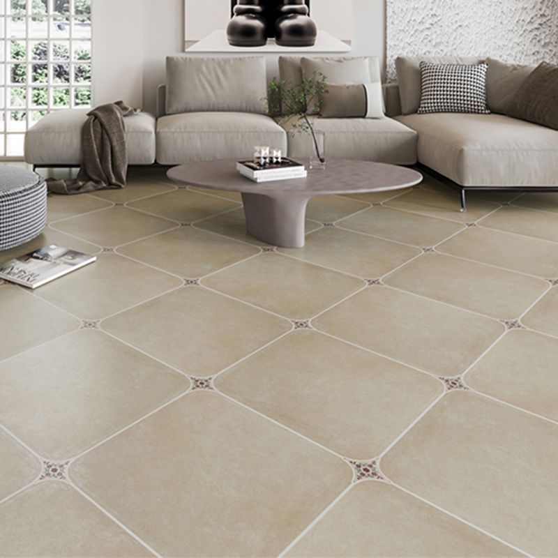 Traditional Style Slip Resistant Tile Matte Straight Edge Square Floor Tile Clearhalo 'Floor Tiles & Wall Tiles' 'floor_tiles_wall_tiles' 'Flooring 'Home Improvement' 'home_improvement' 'home_improvement_floor_tiles_wall_tiles' Walls and Ceiling' 1200x1200_7c24bd54-800e-4647-a1a7-8a82b1f92cce