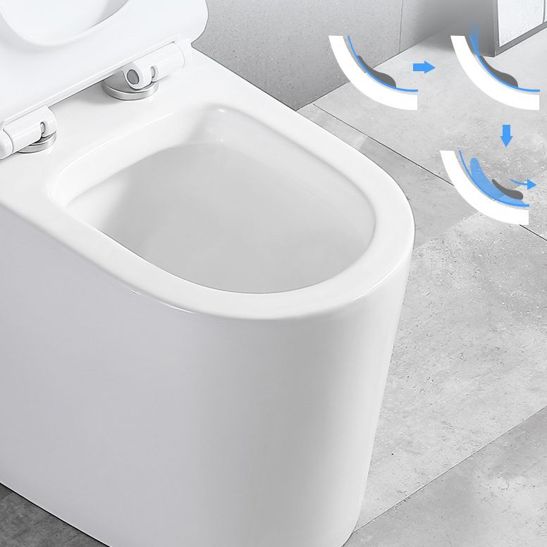 Traditional 1-Piece Toilet Bowl White Urine Toilet with Slow Close Seat for Bathroom Clearhalo 'Bathroom Remodel & Bathroom Fixtures' 'Home Improvement' 'home_improvement' 'home_improvement_toilets' 'Toilets & Bidets' 'Toilets' 1200x1200_7c291f1c-43cf-42a0-9df6-ca492e180efc