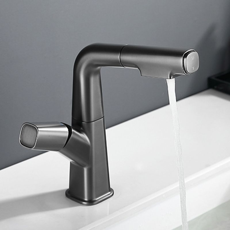 Modern Vessel Faucet Brass Lever Handles Swivel Spout Vessel Sink Bathroom Faucet Clearhalo 'Bathroom Remodel & Bathroom Fixtures' 'Bathroom Sink Faucets' 'Bathroom Sinks & Faucet Components' 'bathroom_sink_faucets' 'Home Improvement' 'home_improvement' 'home_improvement_bathroom_sink_faucets' 1200x1200_7c4fa55c-643e-4f45-8b77-1329dfa2e8cc