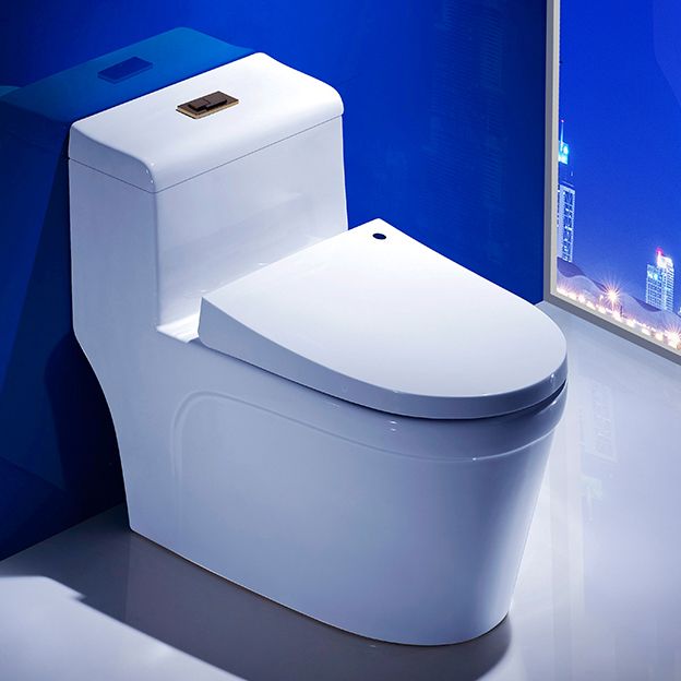 Traditional Toilet Bowl One Piece Floor Mounted Siphon Jet Porcelain Toilet Clearhalo 'Bathroom Remodel & Bathroom Fixtures' 'Home Improvement' 'home_improvement' 'home_improvement_toilets' 'Toilets & Bidets' 'Toilets' 1200x1200_7c7491cb-b419-4d9f-9f54-72fa08e9616e