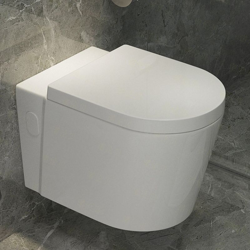 Wall Mount Porcelain Flush Toilet One-Piece Toilet Modern Toilet Bowl Clearhalo 'Bathroom Remodel & Bathroom Fixtures' 'Home Improvement' 'home_improvement' 'home_improvement_toilets' 'Toilets & Bidets' 'Toilets' 1200x1200_7ced1a78-41d5-4a31-ab94-349563a7753a