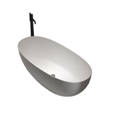 Stone Soaking Bathtub Antique Finish Modern Back to Wall Bath Tub Clearhalo 'Bathroom Remodel & Bathroom Fixtures' 'Bathtubs' 'Home Improvement' 'home_improvement' 'home_improvement_bathtubs' 'Showers & Bathtubs' 1200x1200_7d11e1f6-6e5b-4544-a4d4-5a6aabc6a23b