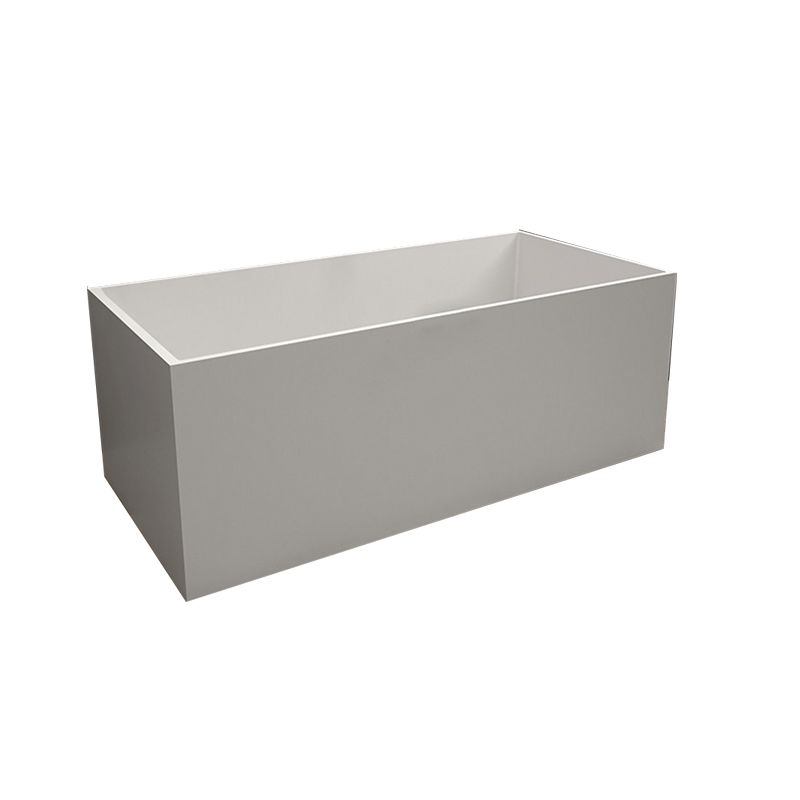 Modern Soaking Freestanding Bath Tub Stone Bathroom Bathtub with Overflow Trim Clearhalo 'Bathroom Remodel & Bathroom Fixtures' 'Bathtubs' 'Home Improvement' 'home_improvement' 'home_improvement_bathtubs' 'Showers & Bathtubs' 1200x1200_7d24cda4-811b-4e56-95c2-7359d6c28324