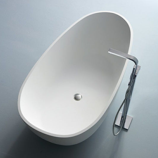 Stone Soaking Bathtub Antique Finish Freestanding Modern Bath Tub Clearhalo 'Bathroom Remodel & Bathroom Fixtures' 'Bathtubs' 'Home Improvement' 'home_improvement' 'home_improvement_bathtubs' 'Showers & Bathtubs' 1200x1200_7d26a070-bc7c-46ff-9ba5-22149f8341bf