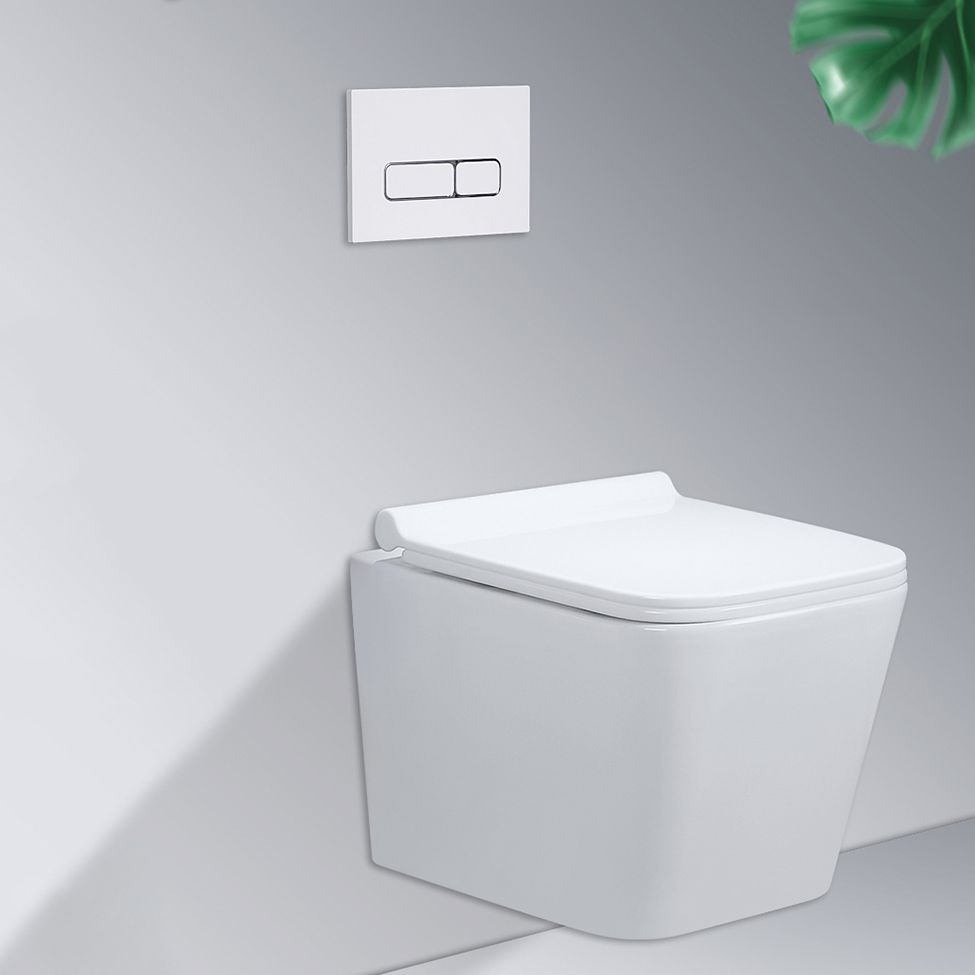 Contemporary Flush Toilet One Piece Wall Mount Porcelain Urine Toilet Clearhalo 'Bathroom Remodel & Bathroom Fixtures' 'Home Improvement' 'home_improvement' 'home_improvement_toilets' 'Toilets & Bidets' 'Toilets' 1200x1200_7d5bd6fb-11fa-4ae5-ae56-2e76b6363348