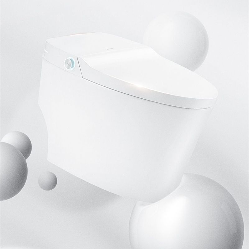 Vitreous China Smart Bidet Remote Control Included Floor Standing Bidet Clearhalo 'Bathroom Remodel & Bathroom Fixtures' 'Bidets' 'Home Improvement' 'home_improvement' 'home_improvement_bidets' 'Toilets & Bidets' 1200x1200_7d6a0361-0404-409f-9592-eb01ac016c7c