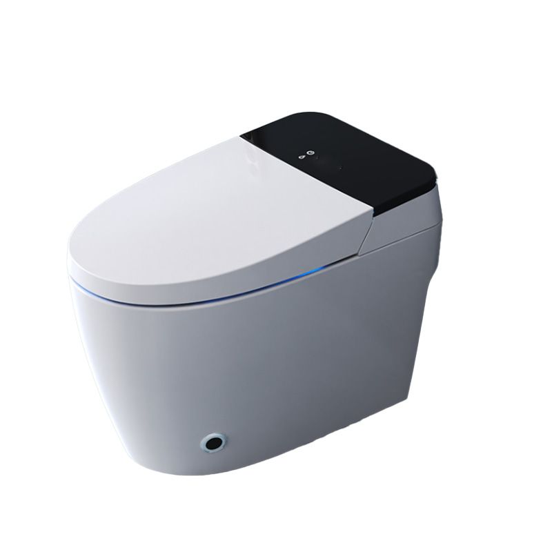 Foot Sensor Ceramic Contemporary Temperature Control Floor Mount Bidet Clearhalo 'Bathroom Remodel & Bathroom Fixtures' 'Bidets' 'Home Improvement' 'home_improvement' 'home_improvement_bidets' 'Toilets & Bidets' 1200x1200_7dd7dd20-3390-4fa1-8184-603e59f9ae8d