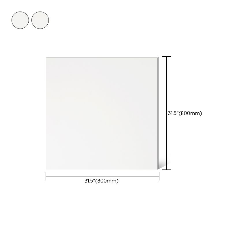 Square Ceramic Straight Edge Singular Tile No Pattern Bathroom Floor Clearhalo 'Floor Tiles & Wall Tiles' 'floor_tiles_wall_tiles' 'Flooring 'Home Improvement' 'home_improvement' 'home_improvement_floor_tiles_wall_tiles' Walls and Ceiling' 1200x1200_7df4e248-9b0c-4474-ae72-a0a3533f6c98